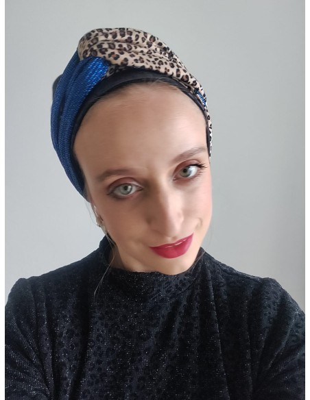 Mydesty Perfect Blue électrique Léopard