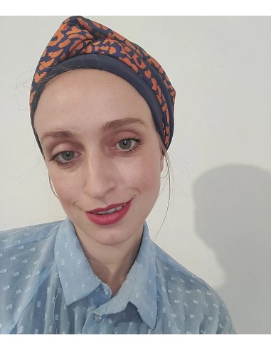 Mydesty Perfect Leopard Blue & Orange