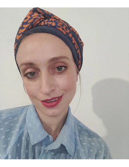 Mydesty Perfect Leopard Blue & Orange