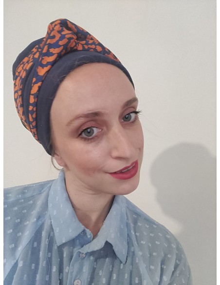 Mydesty Perfect Leopard Blue & Orange